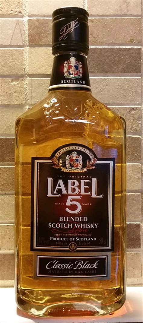 label  blended whisky review