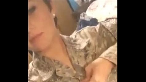 Lauren Russell Gorgeous Military Babe Stripping Uniform Fingering To