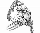 Wolverine Imprimer Clipartmag Teteamodeler sketch template