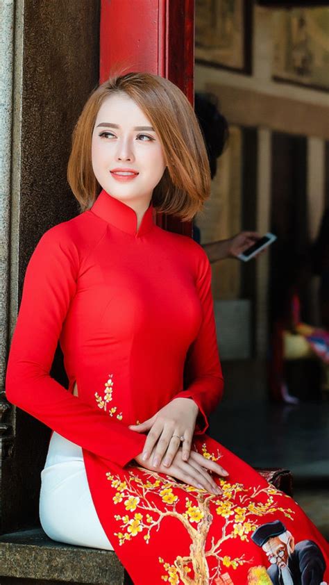 Vietnamese Long Dress Áo Dài Thời Trang Phụ Nữ