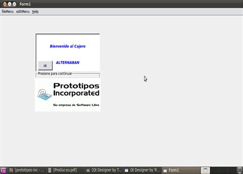 interaccion  qt prototipos incorporated