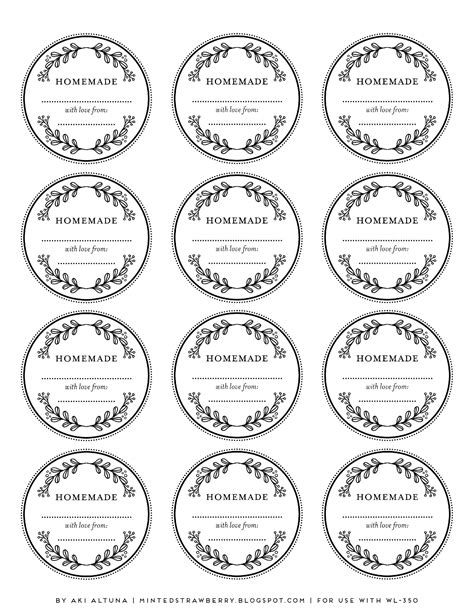 floral homemade label wlpdf labels printables  mason jars labels jam jar labels