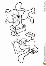 Un Dessin Copine Surprend Cadeau Avec Sa Chat Colorier Coloring Hugolescargot Cat sketch template