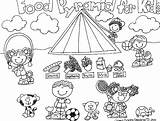 Coloring Food Pyramid Pages Body Kids Parts Healthy Plate Sheets Senses Printable Clipart Drawing Preschool Foods Five Preschoolers Color Groups sketch template