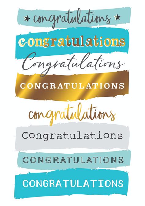 congratulations greeting card blank inside cards