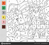 Nummer Kleurplaat Spel Onderwijs Witn Schoolchildren Uitdaging sketch template