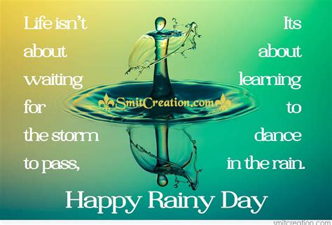 happy rainy day life   dance   rain smitcreationcom