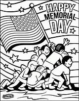 Memorial Coloring Pages Printable Happy Flag Kids Drawing Color Sheets Sheet Adult Crafts Allegiance Pledge Toddlers Getdrawings Activities Preschoolers Print sketch template