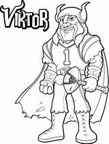 Vikings Getdrawings Viktor Getcolorings sketch template