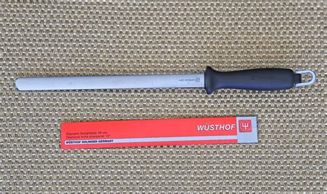 wusthof diamond coated sharpening steel sharp knife