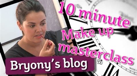Bryony S Blog 10 Minute Make Up Masterclass This Morning