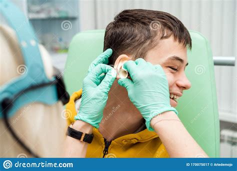 preventive examination   teenage boy   medical facility stock image image  clamp