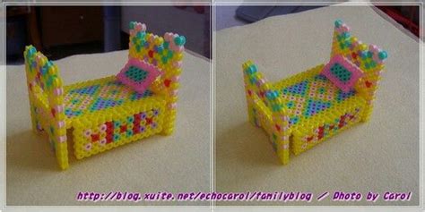 Pin By Danielle Ann On Hama 3d Accessoires Maisons Furniture Perler