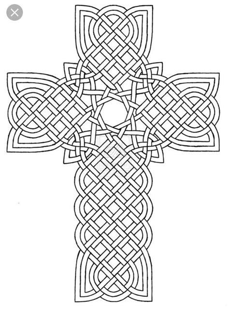 pin  jamie norman  adult coloring celtic coloring cross coloring