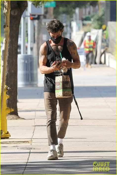 shia labeouf is looking so muscular in his tank top photo 4477669