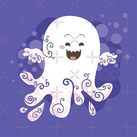 happy ghost  khotekmei redbubble