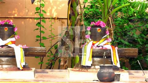 a statue of hindu god shiva linga in temple exterior