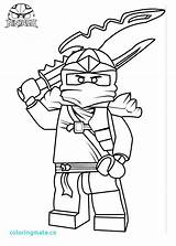 Ninjago Kai Coloring Pages Getcolorings Lego sketch template
