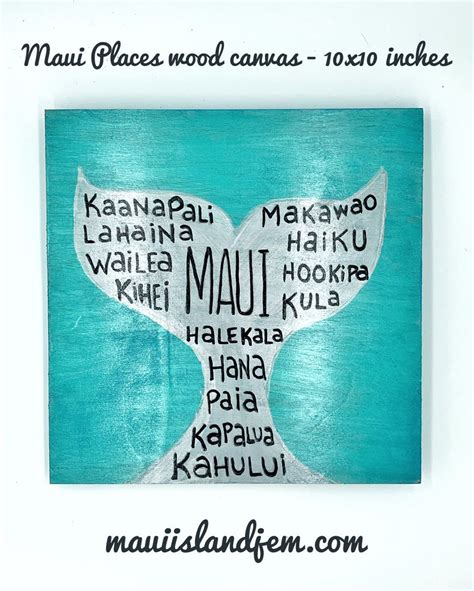 maui places sign maui hawaii art etsy maui gift hawaii art maui