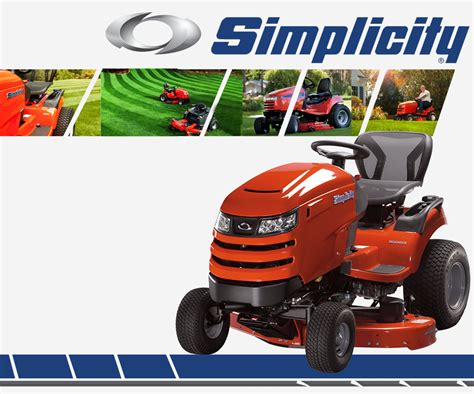 simplicity lawn mowers parts  service  power equipment specialist