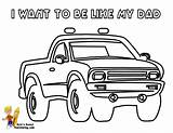 Coloring Fathers Pages Truck Dad Pickup Car Yescoloring Greeting Want Kids Boss Big Book sketch template