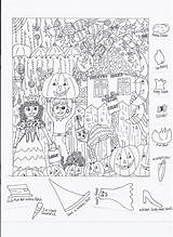 Hidden Worksheets Halloween Highlights Printables Printable Find Object Worksheet Objects Puzzle Kids Puzzles Pages Activityshelter Sheets Coloring Activities Darlene Magazines sketch template