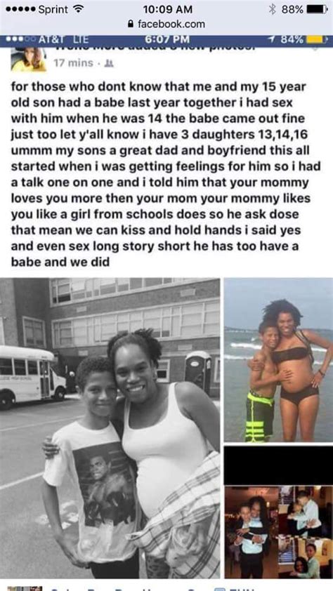 omg woman pregnant by her 15 year old son shares pic on facebook