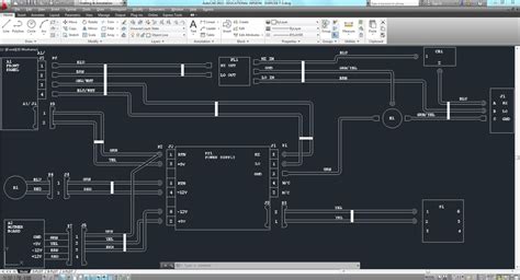 wiring diagram  cad model library grabcad