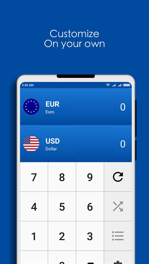 currency converter euro  dollar converteramazondeappstore  android