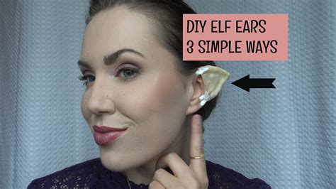 diy elf ears  simple ways youtube