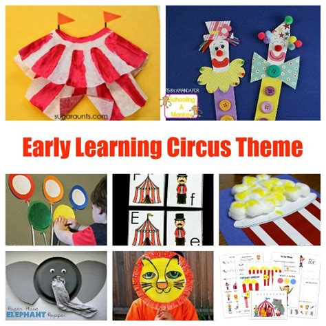 hands  activities   preschool circus theme
