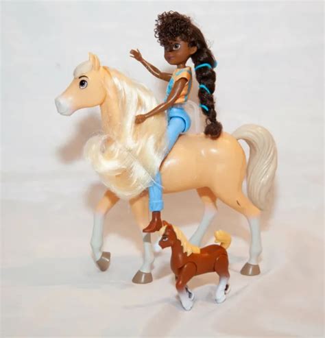 dreamworks spirit riding  collector doll horse pru chica linda eur  picclick