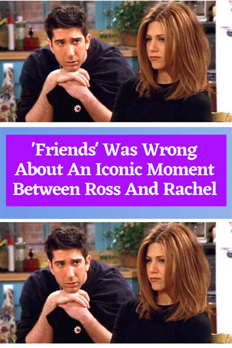 Great One Liners Ross And Rachel After All These Years Tv Couples