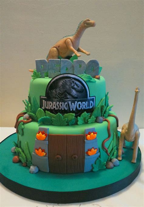 jurassic world cake bolo aniversario infantil festa jurassic park