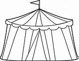 Tent Circus Coloring Pages Unique Printable Vintage Clip Getcolorings Getdrawings Color Digital Clipart Print Kids sketch template