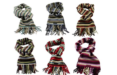 sjaals dames enkel gestreept verschillende kleuren megatipbe