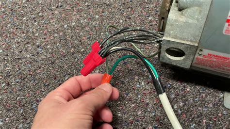 wiring dayton motor     vac youtube