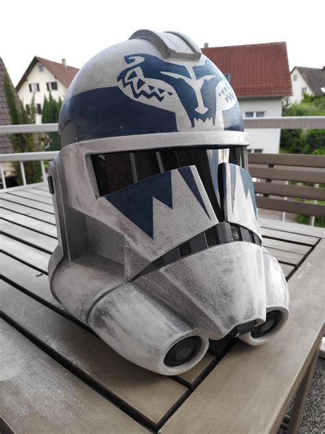 making  clone trooper helmet    guys