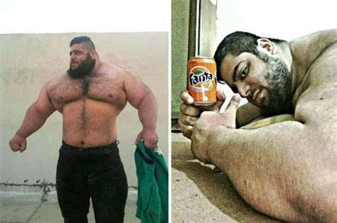 Persian Modern Day Hercules 24st Weightlifter Is