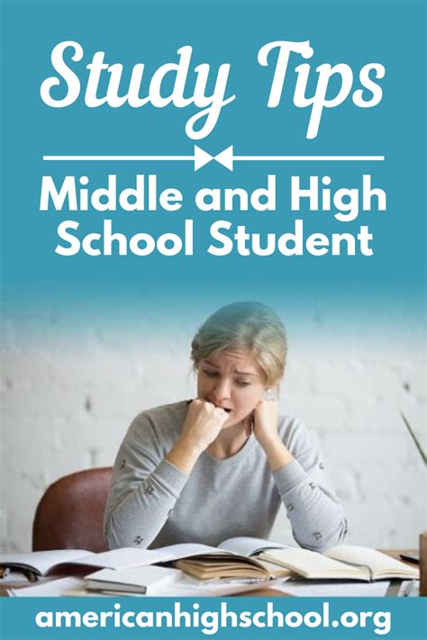 study tips  middle  high school student american high school  high school
