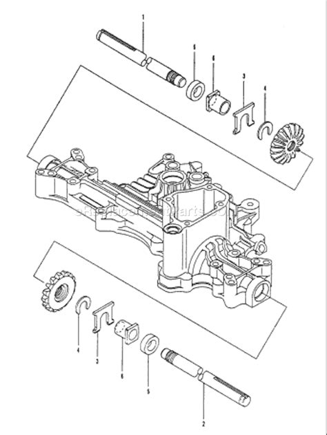 husqvarna tuff torq kj transaxle parts list  diagram ereplacementpartscom