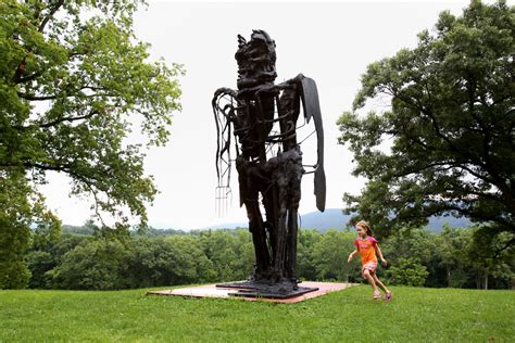 thomas houseago s outsize sculptures at storm king the new york times