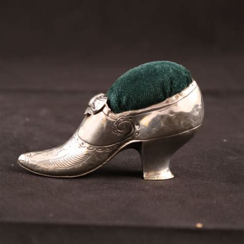 antiek schoentje speldenkussen zilver nederland catawiki