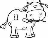 Vacas Colorear sketch template