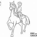 Riding Pru sketch template