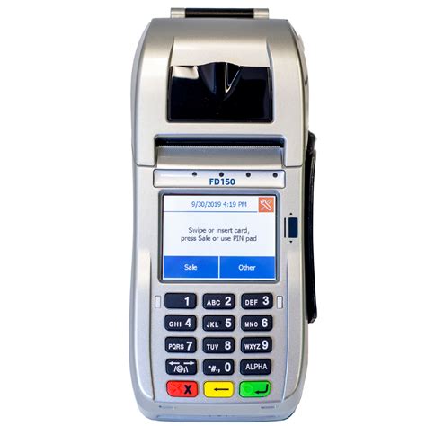 fd terminal complete card services credit card machine