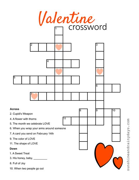 valentine puzzle printables