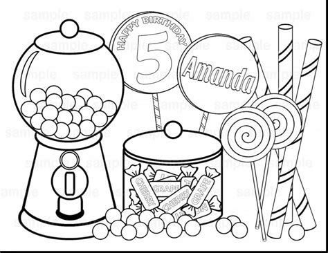 candyland coloring pages  getdrawings