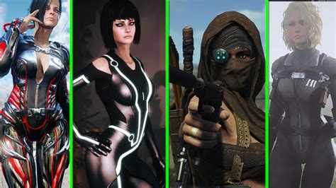 top 5 best female armor mods fallout 4 mods youtube