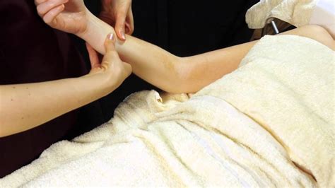 aromatherapy arm massage tutorial youtube